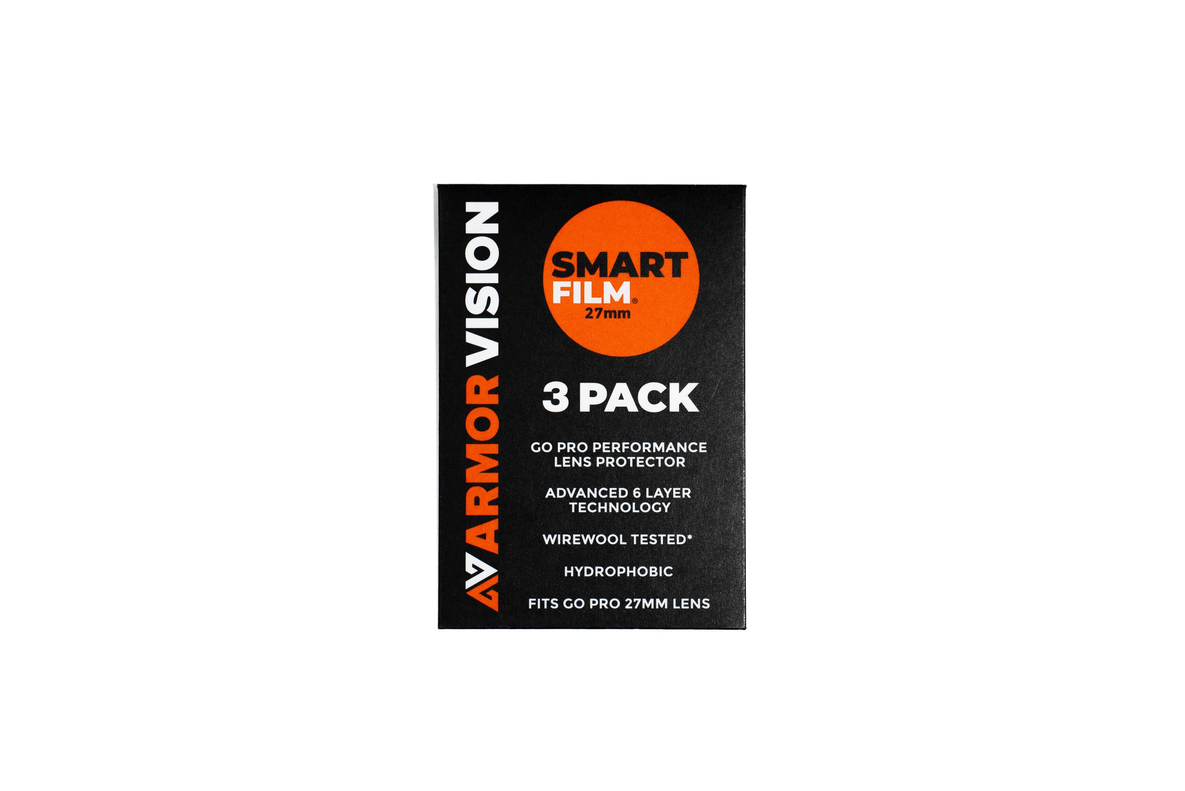 27 MM SMARTFILM GO PRO LENS COVER PROTECTOR (PACK OF 3)