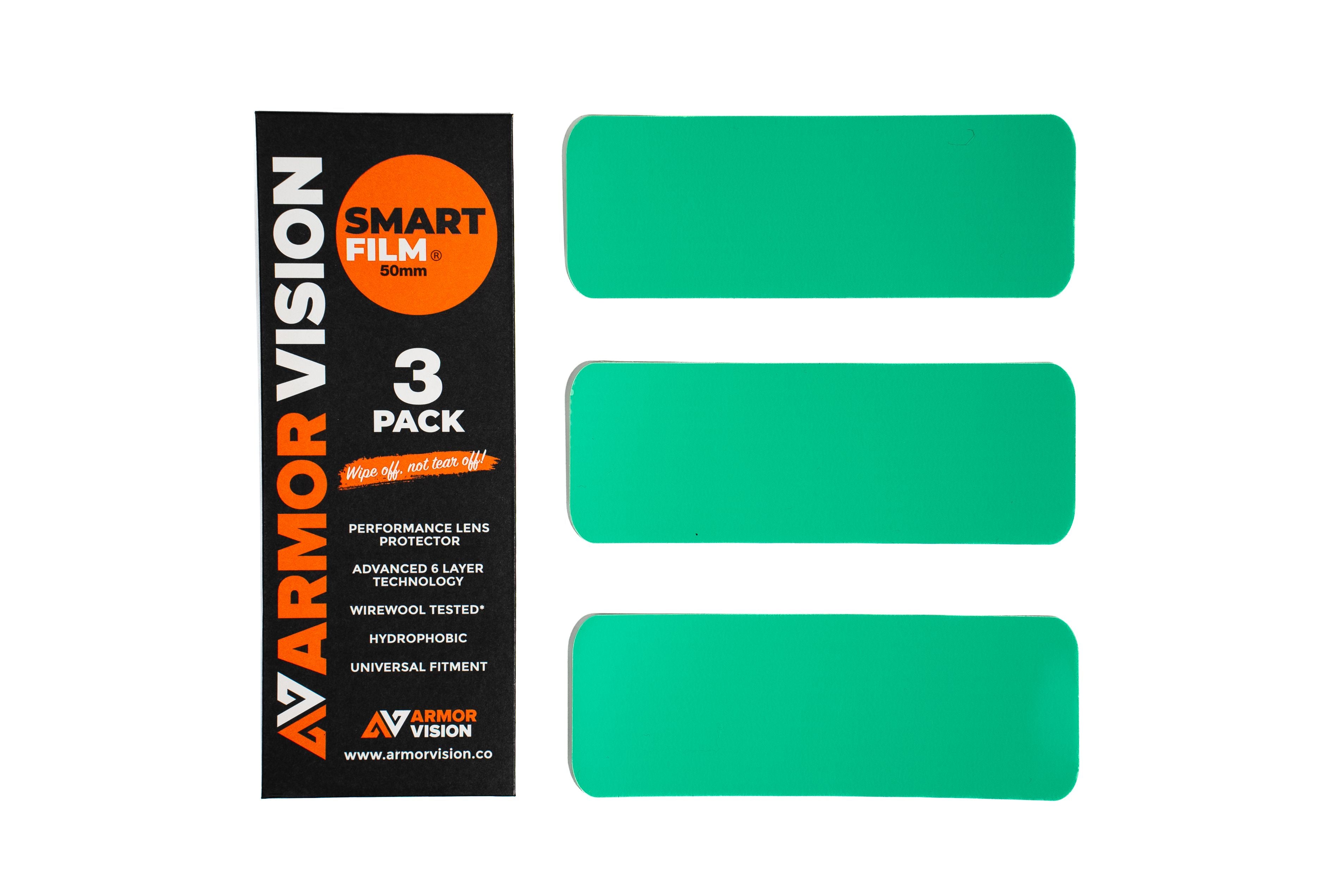 36-62mm SMARTFILM GOGGLE LENS PROTECTOR (PACK OF 3)