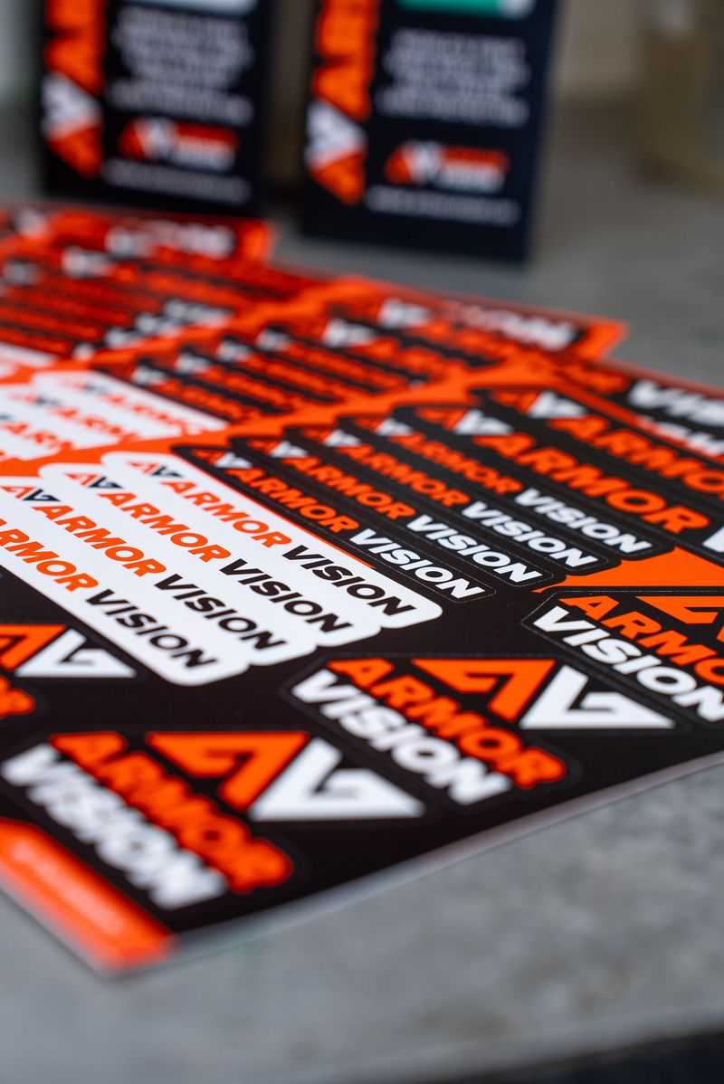 ARMOR VISION STICKER SHEET
