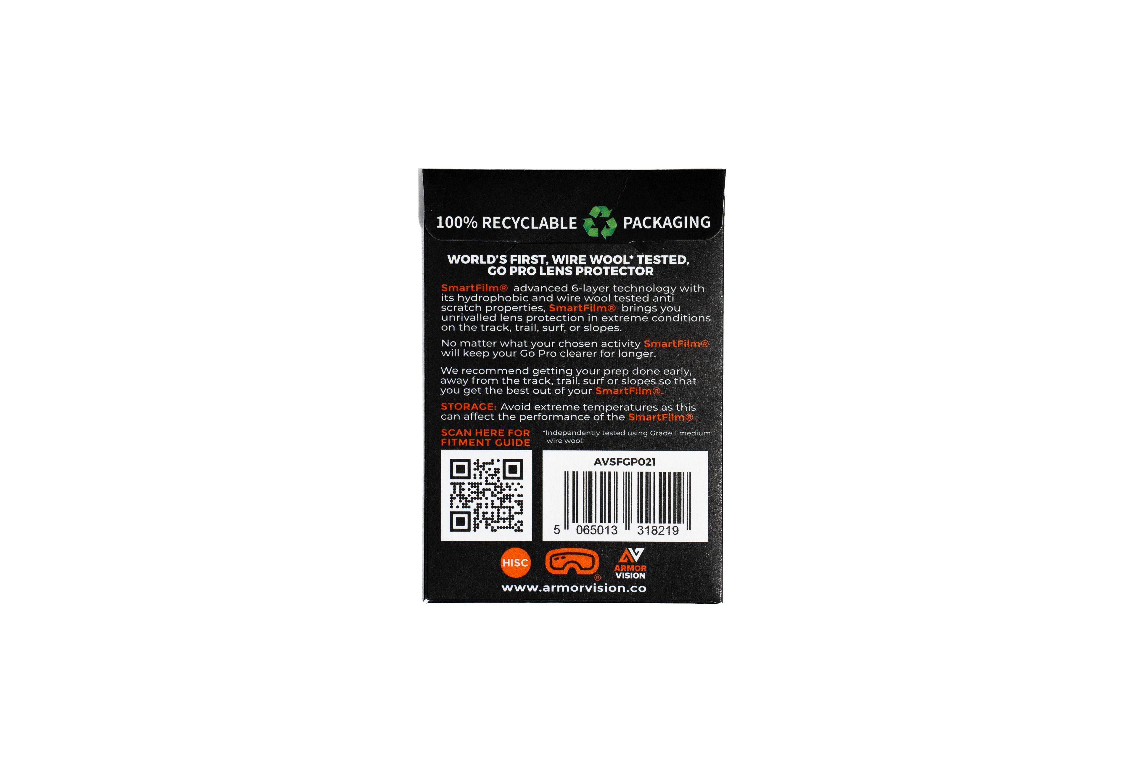 27 MM ARMOR VISION GO PRO LENS COVER PROTECTOR (PACK OF 3)